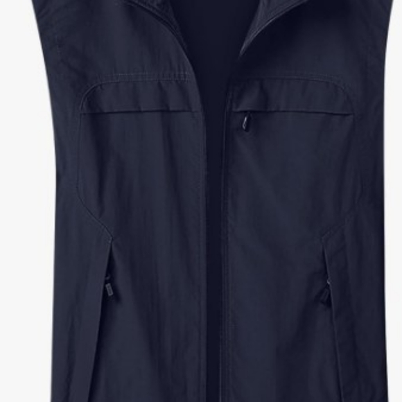 Navy Outerwear Vest - Picture 4 of 5